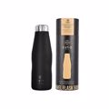 ESTIA ThERMOS TRAVEL FLASK SAVE THE AEGEAN 500ml MIDNIGHT BLACK