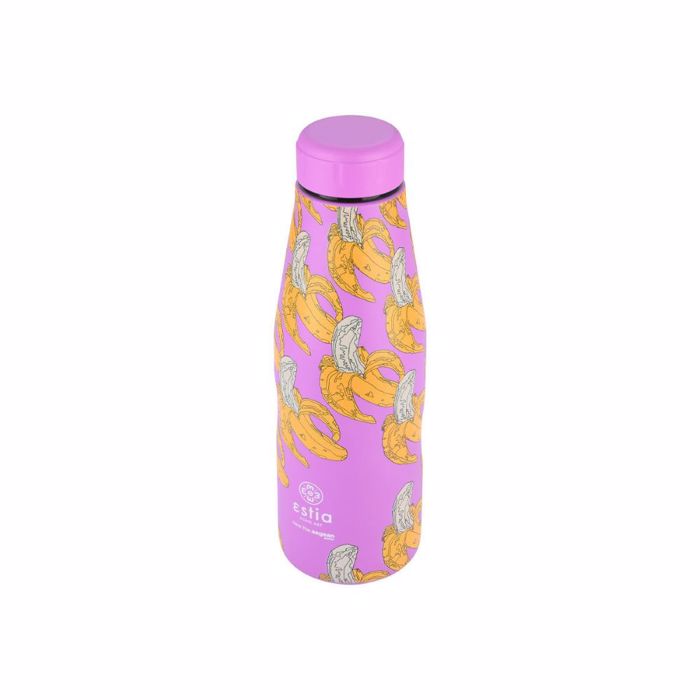 ThERMOS TRAVEL FLASK SAVE THE AEGEAN 500ml BANANA SWIRL