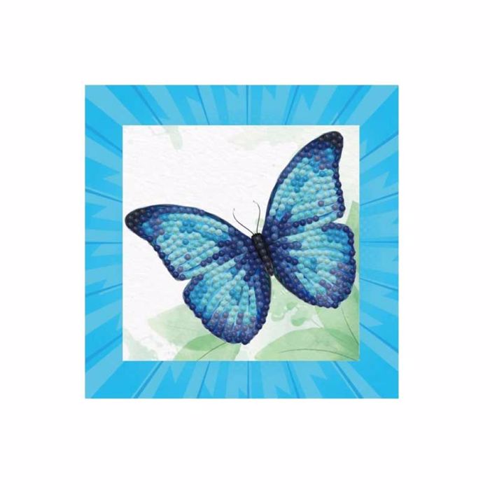 DIAMOND DOTZ KADRAKI BLUE BUTTERFLY