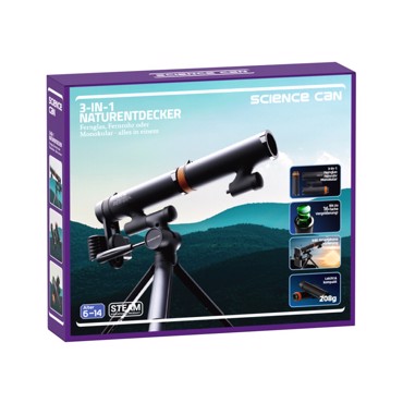 SCIENCE CAN- MULTIFUNCTION TELESCOPE