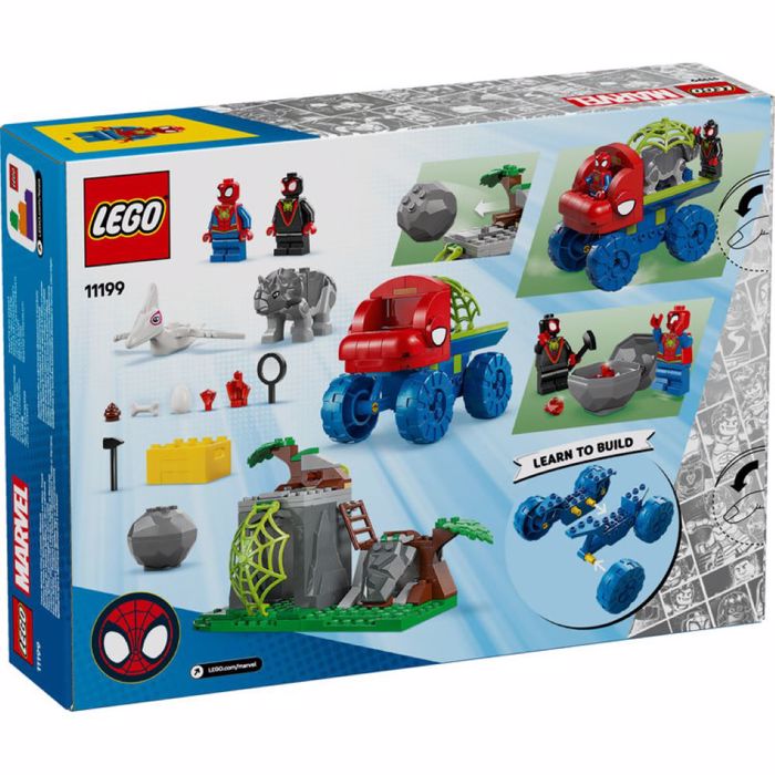 LEGO TEAM SPIDEY DINO CRAWLER RESCUE 136pcs