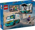 LEGO EMERGENCY AMBULANCE 184pcs