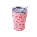 ESTIA ThERMOS COFFEE MUG SAVE THE AEGEAN 350ml CHERRY ROSE