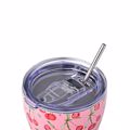 ESTIA ThERMOS COFFEE MUG SAVE THE AEGEAN 350ml CHERRY ROSE