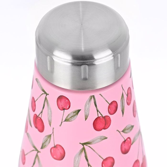 ESTIA ThERMOS TRAVEL FLASK SAVE THE AEGEAN 500ml CHERRY ROSE