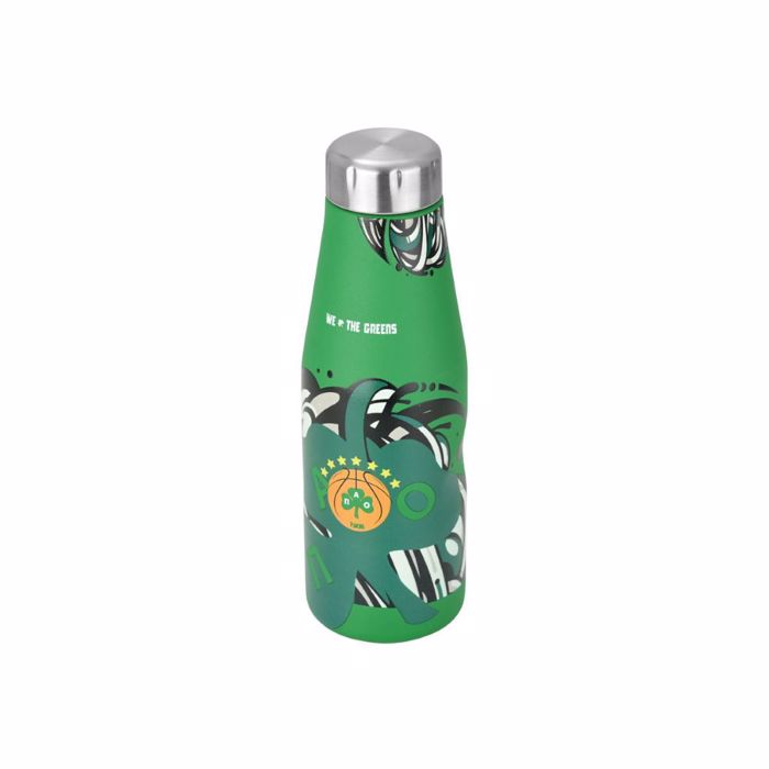 ESTIA ThERMOS TRAVEL FLASK PANATHINAIKOS BC EDITION WE THE GREENS 500ml