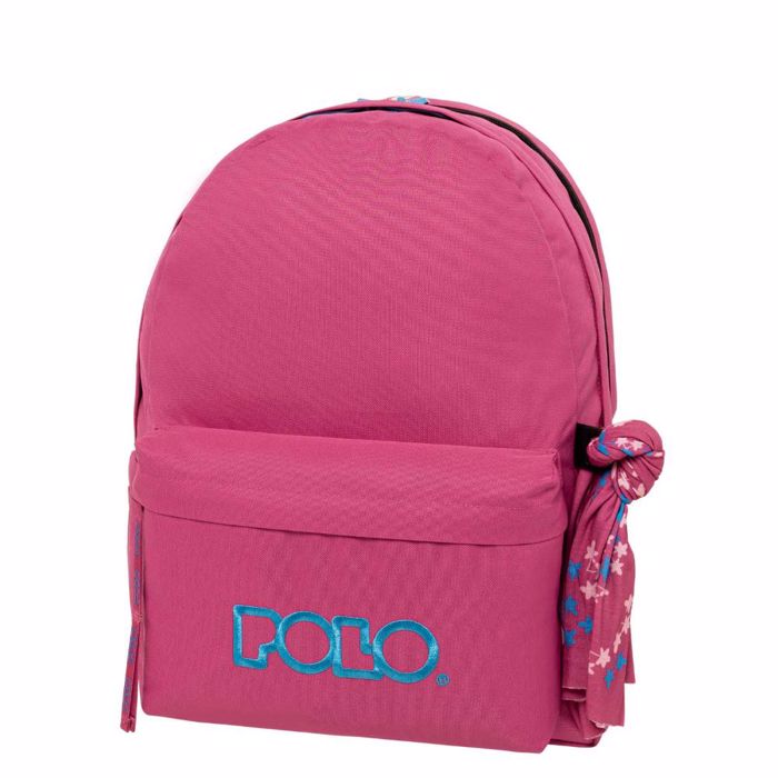 POLO SAKIDIO ORIGINAL DOUBLE SCARF FOuXIA