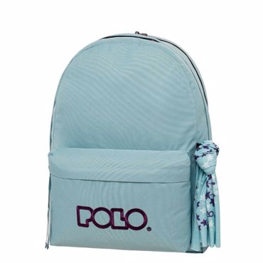 POLO ΣΑΚΙΔΙΟ ORIGINAL DOUBLE SCARF ΣΙΕΛ