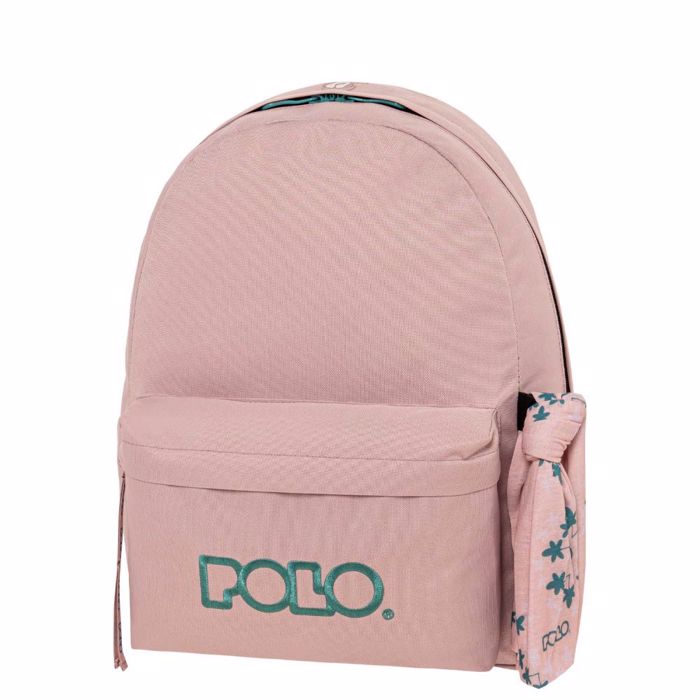 POLO SAKIDIO ORIGINAL SCARF ROZ ANOIXTO