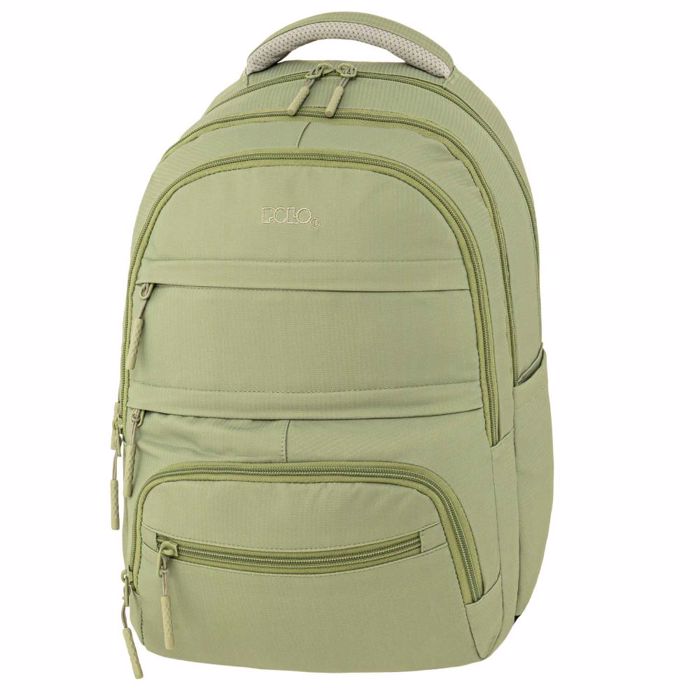 POLO SAKIDIO MULTI POCKET PRASINO