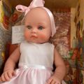MAGIC BABY KOuKLA- ALICIA ME LEuKO FOREMA KAI MEGLO ROZ FIOGO 45ek.