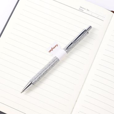 ΣΤΥΛΟ SILVER GLITTER FUNKYFISH ΜΠΛΕ