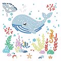 DIAMOND DOTZ BY NUMBER UNDER THE SEA