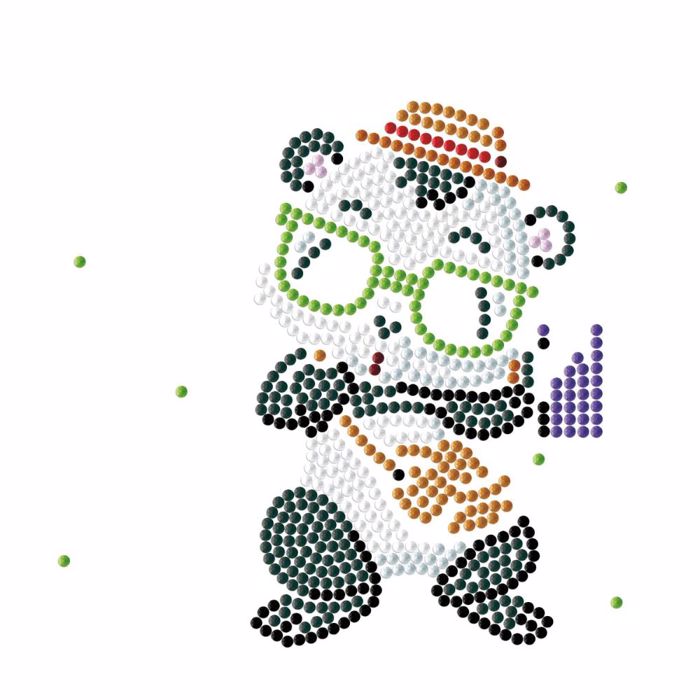 DIAMOND DOTZ BY NUMBER PANDA TIME!