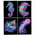 DIAMOND DOTZ 4 PACK NEON SEA LIFE
