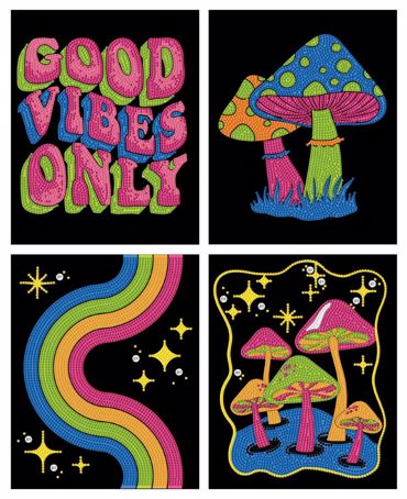 DIAMOND DOTZ 4 NEON GOOD VIBES