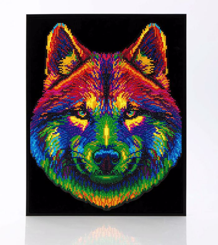 DIAMOND DOTZ uFASMA NEON WOLF