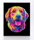DIAMOND DOTZ uFASMA NEON GOLDEN RETRIEVER