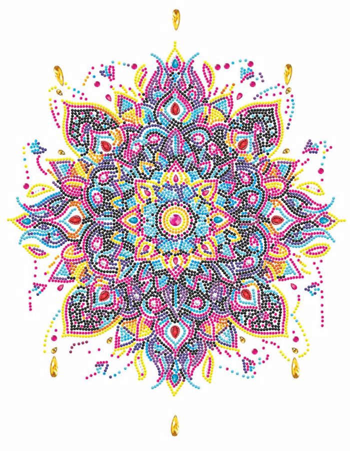 DIAMOND DOTZ uFASMA NEON MANDALA