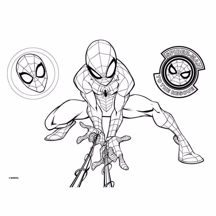 ΣΕΤ ΧΡΩΜΑΤΙΣΜΟΥ SPIDER MAN 54cmx47cm SET XROMATISMOu SPIDER MAN 54cmx47cm