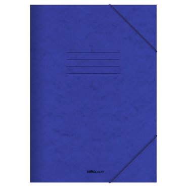 ΦΑΚΕΛΟΣ ΜΕ ΛΑΣΤΙΧΟ ΠΡΕΣΠΑΝ ΜΠΛΕ