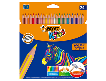 BIC KIDS ΞΥΛΟΜΠΟΓΙΕΣ 24τμχ.