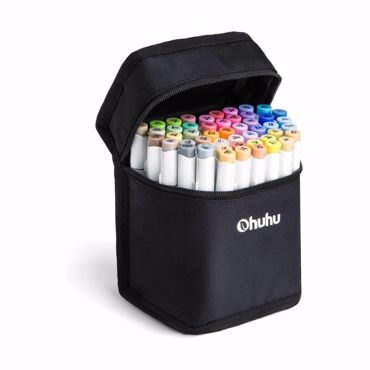 OHUHU ΜΑΡΚΑΔΟΡΟΙ ΑΛΚΟΟΛΗΣ BRUSH & FINE ΣΕΤ 48τμχ