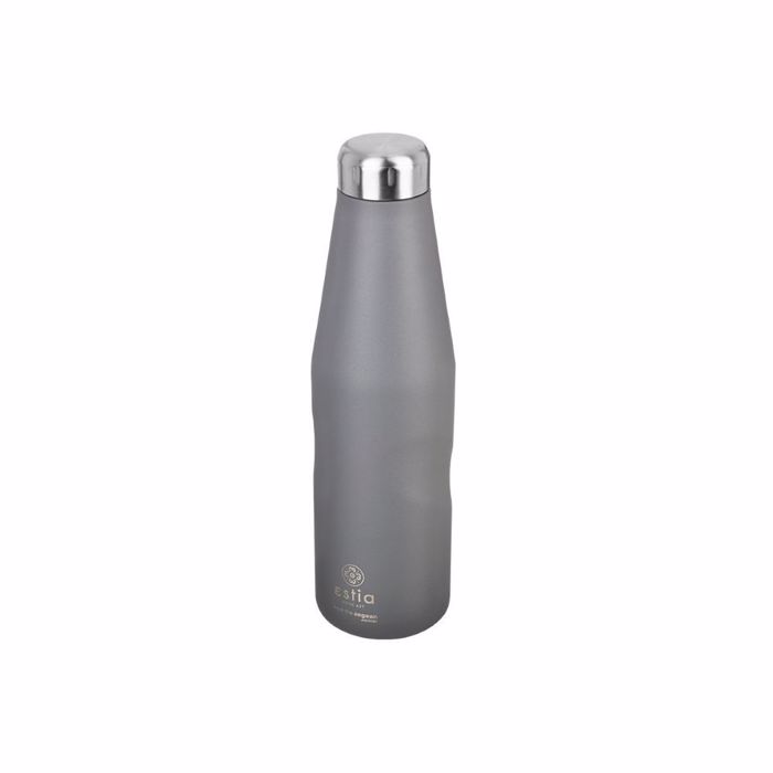 ESTIA ThERMOS TRAVEL FLASK SAVE THE AEGEAN 750ml FJORD GREY