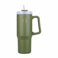 ESTIA ThERMOS STRAW TUMBLER XL SAVE THE AEGEAN 900ml FOREST SPIRIT