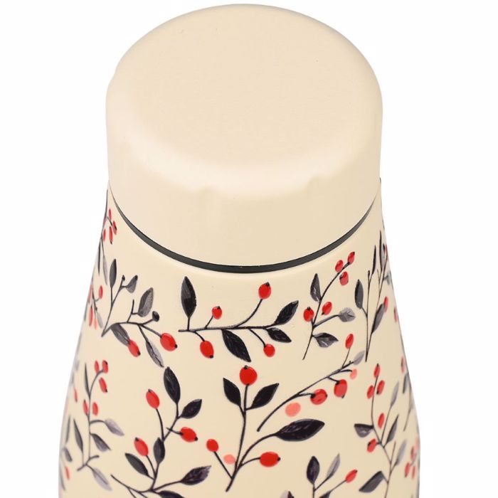ESTIA ThERMOS TRAVEL FLASK SAVE THE AEGEAN 500ml BLOOM BEIGE