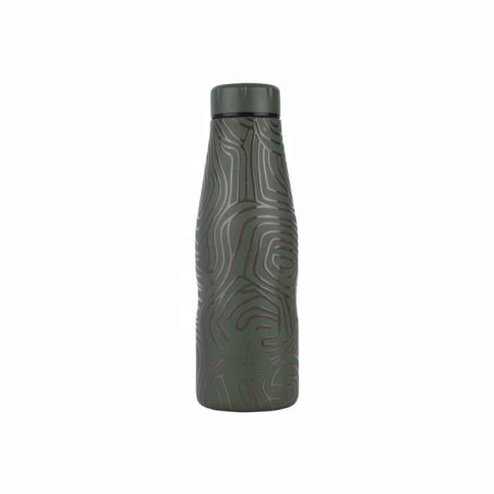 ESTIA ThERMOS TRAVEL FLASK SAVE THE AEGEAN 500ml OLIVE FLOW