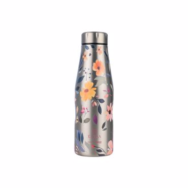 ESTIA ΘΕΡΜΟΣ TRAVEL FLASK SAVE THE AEGEAN 500ml SILVER BOTANIC