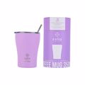 ESTIA ThERMOS COFFEE MUG SAVE THE AEGEAN 350ml LAVENDER PURPLE