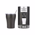ESTIA ThERMOS COFFEE MUG SAVE THE AEGEAN 350ml NOIR ECHO