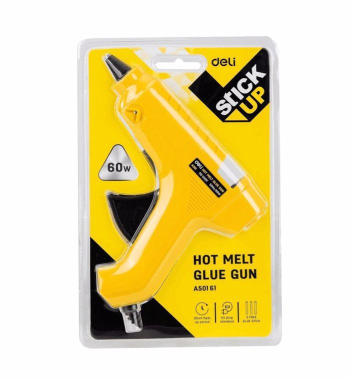 DELI PISTOLI ILEKTRIKO SILIKONIS GA ThERMOKOLLISI 11mm & 3 ANTALLAKTIKA