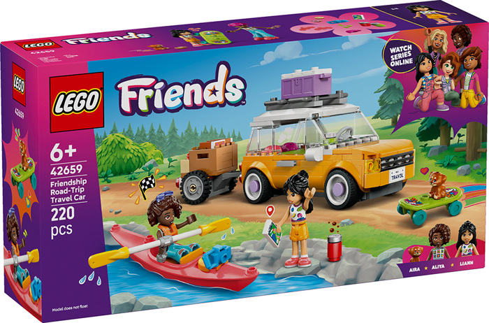 LEGO 42659 FRIENDSHIP ROAD-TRIP TRAVEL CAR