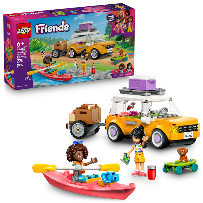 LEGO 42659 FRIENDSHIP ROAD-TRIP TRAVEL CAR