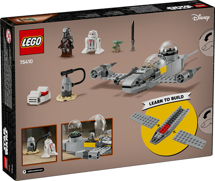 LEGO 75410 MANDO AND GROGU'S N-1 STARFIGHTER