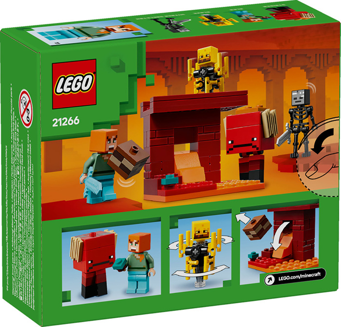 LEGO 21266 THE NETHER LAVA BATTLE