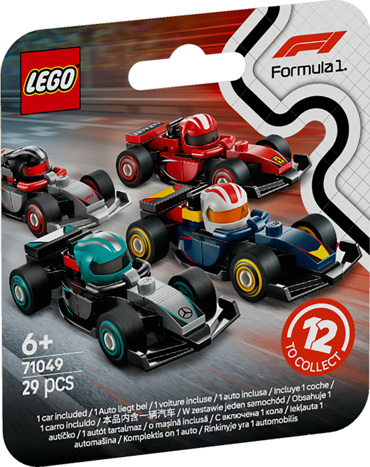 LEGO 71049 F1 COLLECTIBLE RACE CAR