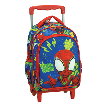 GIM ΤΣΑΝΤΑ ΝΗΠΙΟΥ TROLLEY SPIDEY DINO WEB