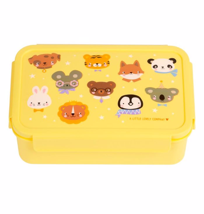 A LITTLE LOVELY COMPANY DOXEIO FAGTOu BENTO ME XORISMATA 1.2L- ANIMAL FRIENDS