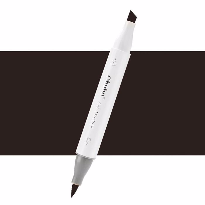 OHUHU MARKADOROS ALKOOLIS BRUSH & CHISEL N.120 BLACK