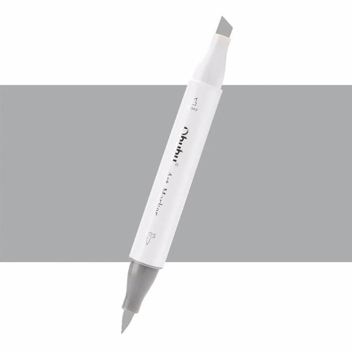 OHUHU MARKADOROS ALKOOLIS BRUSH & CHISEL N.GG060 GREEN GREY