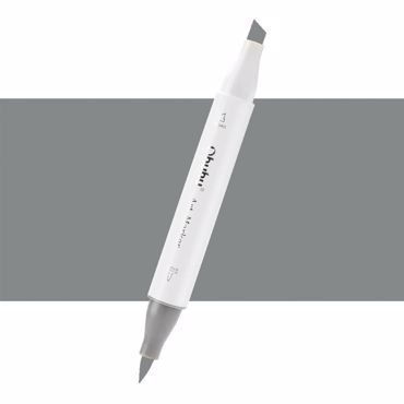 OHUHU ΜΑΡΚΑΔΟΡΟΣ ΑΛΚΟΟΛΗΣ BRUSH & CHISEL N.CG070 NEUTRAL GREY