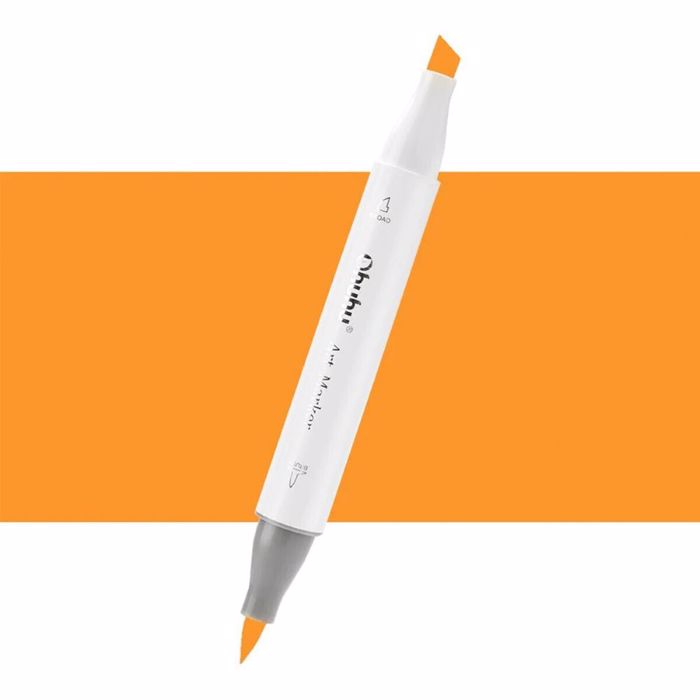 OHUHU MARKADOROS ALKOOLIS BRUSH & CHISEL N.YR170 CHROME ORANGE