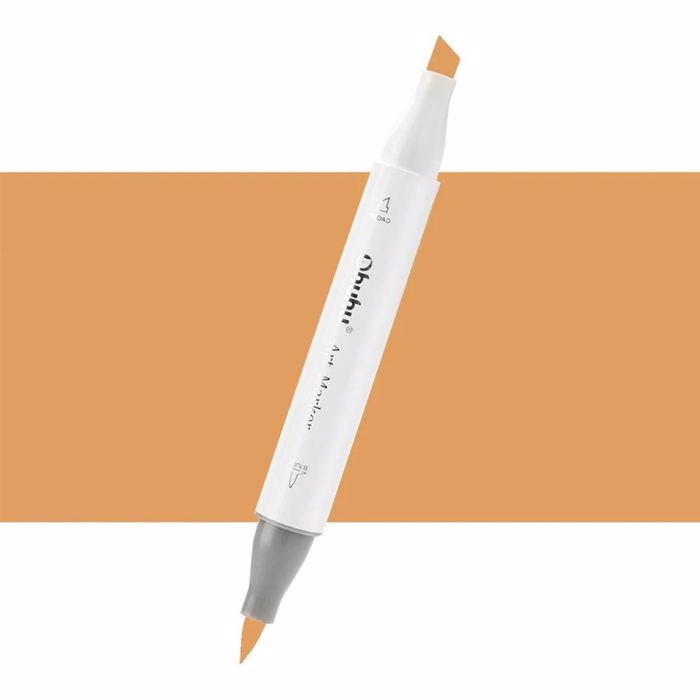 OHUHU MARKADOROS ALKOOLIS BRUSH & CHISEL N.YR260 YELLOWISH BROWN