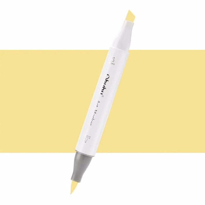 OHUHU MARKADOROS ALKOOLIS BRUSH & CHISEL N.Y050 SUMMER YELLOW