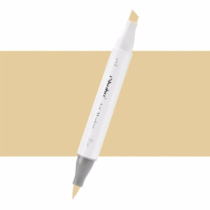 OHUHU MARKADOROS ALKOOLIS BRUSH & CHISEL N.Y270 PALE OCRE