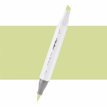 OHUHU ΜΑΡΚΑΔΟΡΟΣ ΑΛΚΟΟΛΗΣ BRUSH & CHISEL N.G060 CELERY YELLOW